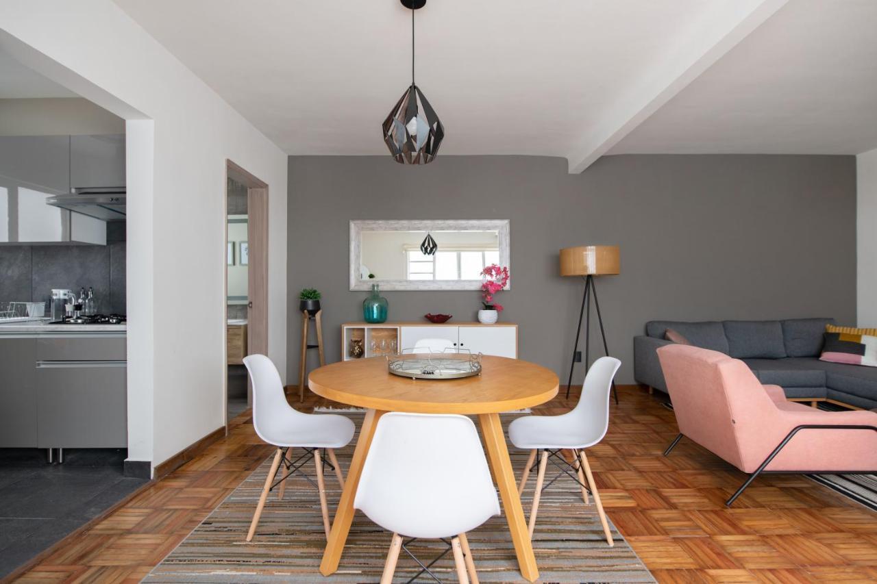 D.4 Acogedor Departamento En La Iconica Roma Norte เม็กซิโกซิตี้ ภายนอก รูปภาพ