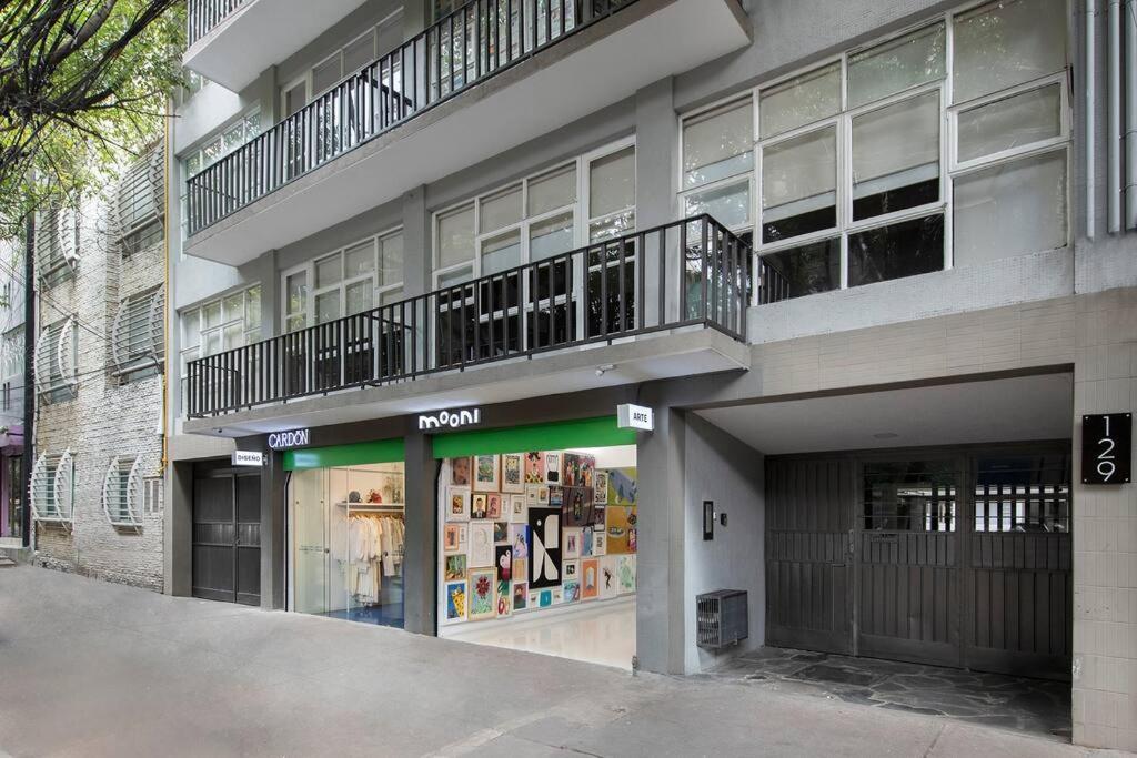 D.4 Acogedor Departamento En La Iconica Roma Norte เม็กซิโกซิตี้ ภายนอก รูปภาพ