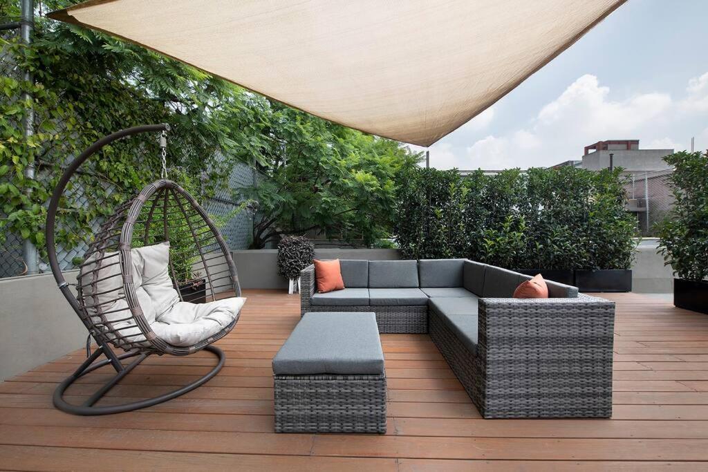 D.4 Acogedor Departamento En La Iconica Roma Norte เม็กซิโกซิตี้ ภายนอก รูปภาพ